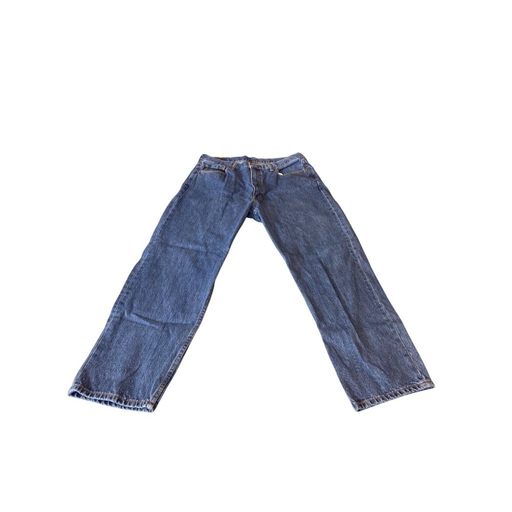 Levis 550 Mens Relaxed Fit Jeans W34 L30 Mid-Rise Blue Denim Mexico Classiccore